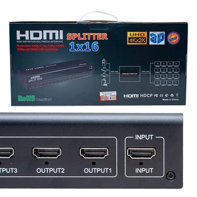 Powermaster PM-4948 16 Port 1080P 3D 16lı HDMI Dağıtıcı