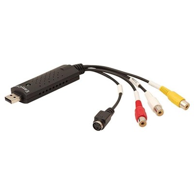 Powermaster PM-30051 720p EasyCAP Video ve Ses Yakalama Kartı RCA S-Video Capture Card