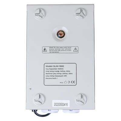 Powermaster SLIM-1500 Otomatik 1500 Watt Voltaj Kombi Regülatörü