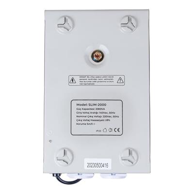 Powermaster SLIM-2000 Otomatik 2000 Watt Kombi Voltaj Regülatörü