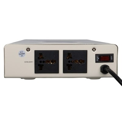 Powermaster SLIM-2000 Otomatik 2000VA Kombi Voltaj Regülatörü (İngiliz Fişli ve Evrensel Çoklu Soketli)