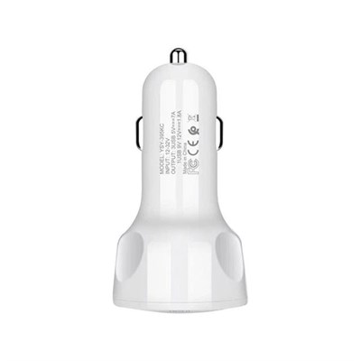 Powermaster TE-091 3xUSB 3.0 Çakmaklık Hızlı Araç Şarj Cihazı