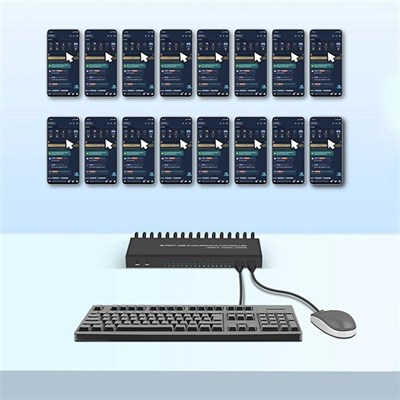 Powermaster US1016 Profesyonel 16 Port USB Çoklu Kontrol ve Senkronizasyon Cihazı