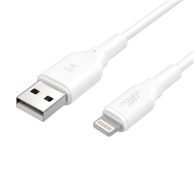 Powerway IP27 1 Metre 3A Lightning Hızlı Şarj ve Yüksek Hızlı Data Kablosu