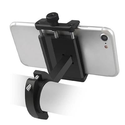 Powerway MT15 Motosiklet Bisiklet Scooter İçin Dayanıklı Gidon Uyumlu CNC Alüminyum Telefon Tutucu