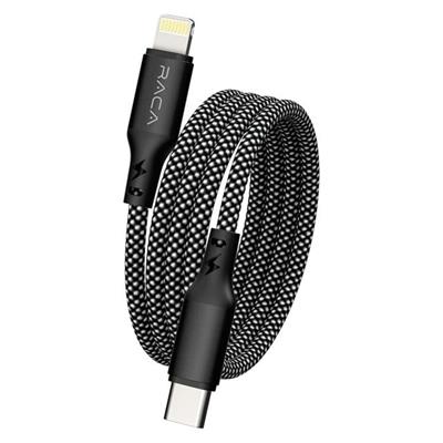 Raca RC20L 35 Watt Type-C to Lightning Manyetik Şarj Kablosu (1 Metre) - Siyah