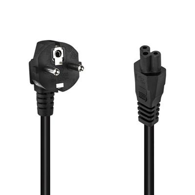 Rose RC-901 3x0.75 Mm Siyah 1.5 Metre Notebook Power Yonca Kablo