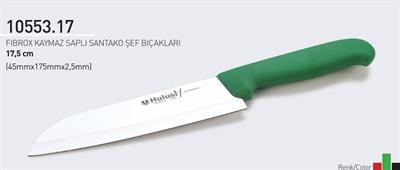 Şef Bıçağı 17.5 cm Fibrox Kaymaz Saplı Santako Hulusi Bıçak 45mm X 175mm X 2,5mm 10553.17