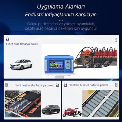 Sunkko D2524 Elektrikli Araç Lityum Batarya Akü Modülü Dengeleyici - Test Cihazı Analizörü