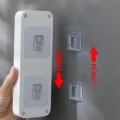 Sunup SN-14863 Kendinden Yapışkanlı Çift Taraflı Ayarlanabilir Askı Aparatı Tekli