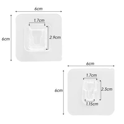 Sunup SN-14863 Kendinden Yapışkanlı Çift Taraflı Ayarlanabilir Askı Aparatı Tekli