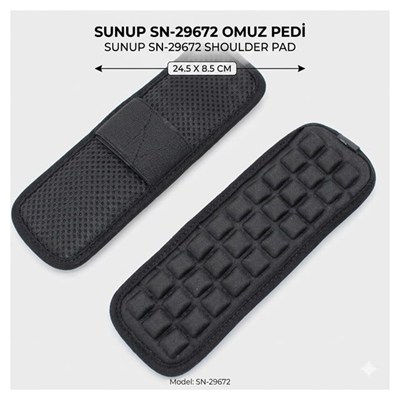 Sunup SN-29673 Çanta Askı Omuz Destek Pedi 33x8.8Cm
