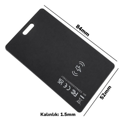 Sunup SN-37720 Ultra İnce Akıllı Takip Kartı Apple Air Tag Find My Akıllı Bulucu