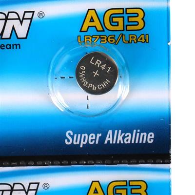 Tianqiu AG3 LR41 Alkalin Saat Pili 10lu Paket
