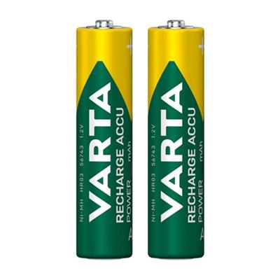 Varta 56703 1.2V 800 mAh Şarjlı AAA İnce Kalem Pil (2li Paket)