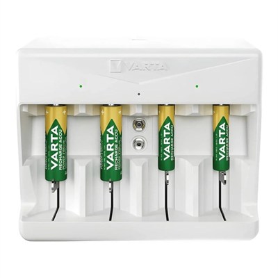 Varta 57658 Universal Charger Type-C USB Çoklu 5li Pil Şarj Cihazı (AA / AAA / C / D / 9V)