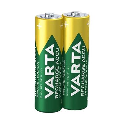 Varta T399 1.2V 1600 mAh Şarjlı AA Kalem Pil (2li Paket)