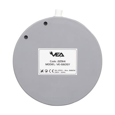 Vea VE-G605Y 5li Anahtarlı 1.5 Metre Grup Priz