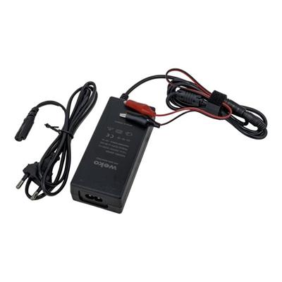 Weko 12.6 Volt - 3 Amper 5.5*2.5 + Krokodil Uçlu Ledli Yerli Üretim Masaüstü Şarj Adaptörü