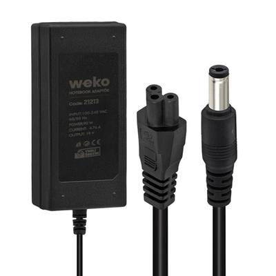 Weko 19 Volt 4.74 Amper 90 Watt Notebook Adaptör (5.5*2.5 Uçlu)
