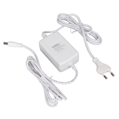 Weko Tottolet 1200 12 Volt - 3.2 Amper 5.5 2.5 Uçlu Yerli Üretim Plastik Kasa Beyaz Masaüstü Adaptör