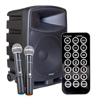 Westa WAP-15505 400Watt 15” Şarjlı Taşınabilir Hoparlör