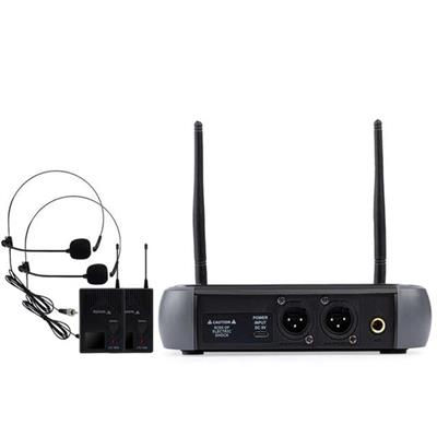 Westa WM-102T 1 Alıcı + 2 Yaka (Lavalier) Kablosuz Uhf Mikrofon Seti