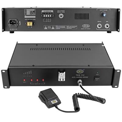 Westsound TKS-112 ACL Acil Anons Ve Mesaj Kayıt Ünitesi
