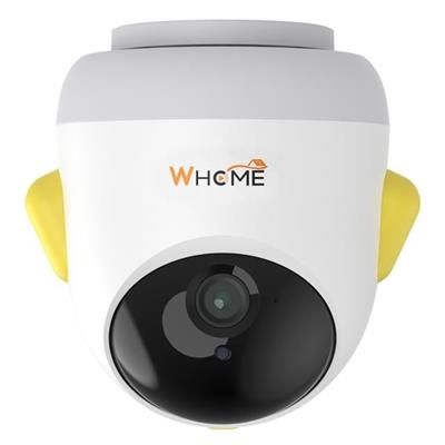 Whome Yapay Zeka Destekli 2k Ptz Gece Görüşlü Sarı Wifi Bebek Güvenlik Kamerası