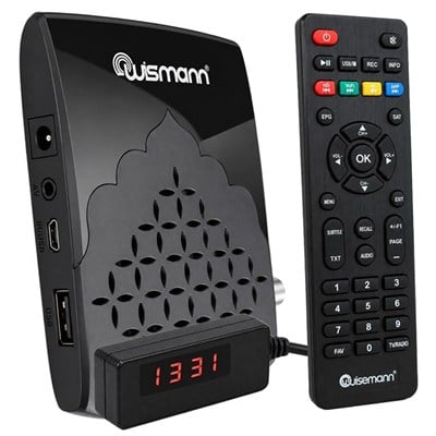 Wismann W2000 Full HD Dijital Mini Uydu Alıcısı HDMI TKGS 8000 Kanal Hafızalı