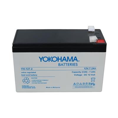 Yokohama YH-127.2 12 Volt - 7.2 Amper UPSler İçin Akü (150x65x90 mm)