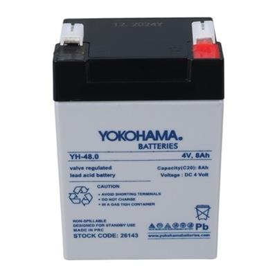 Yokohama YH-48.0 4 Volt - 8 Amper Akü (68x45x95 mm)