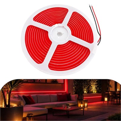 ZMR ZMR-635/B.KK Neon Led Şerit Kırmızı 12 Volt 120 Ledli 5 Metre