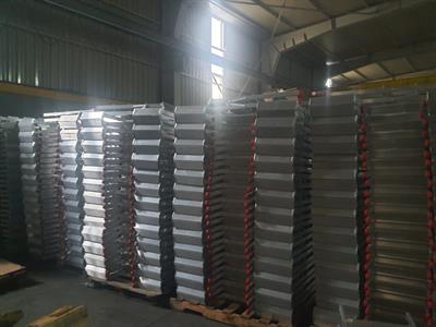 A Tipi 7 Basamaklı Çift Çıkışlı Alüminyum Merdiven 157 Cm