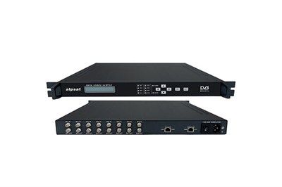 ALPSAT AS8135 8x DVB-S/S2 Tuner - 64 SPTS IP Stream IPTV Alıcısı