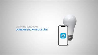 Alpsmart AS-8229CW-Akıllı Wi-Fi Led Lamba 9W