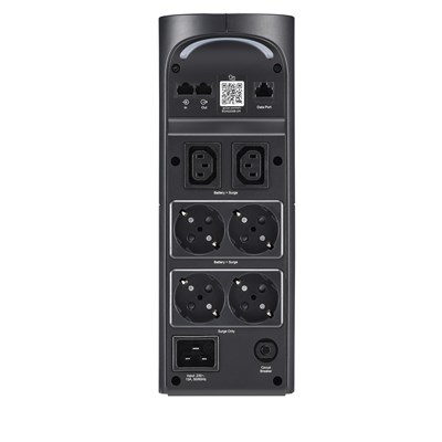 APC BGM2200B-GR Back-UPS Pro Gaming 2200VA 1320W 230V 4x Schuko 2x IEC C13 RGB Saf Sinüs UPS