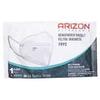 Arizon Ultrasonik Koruyucu Filtreli FFP2 Maske N95