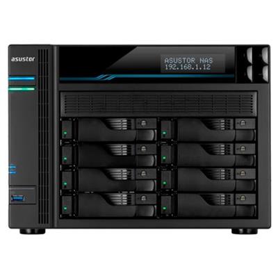 ASUSTOR AS6508T 8 Disk Yuvalı NAS | 8GB DDR4, 2.5GbE & 10GbE, M.2 NVMe, 8x22TB Destek