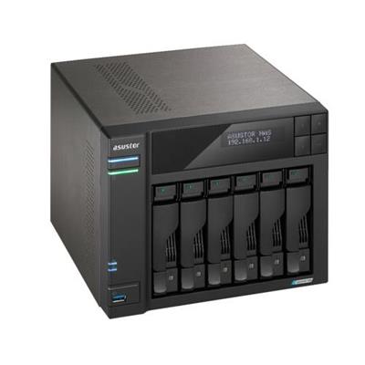 ASUSTOR AS6706T 6 Disk Yuvalı NAS | 8GB DDR4, 2.5GbE x2, M.2 NVMe, 6x22TB Destek