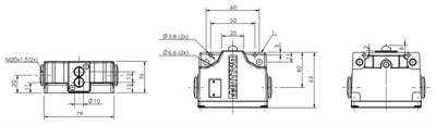 Balluff BNS026R-BNS 819-B02-D12-61-12-10 Mekanik 6 konumlu Limit Switch
