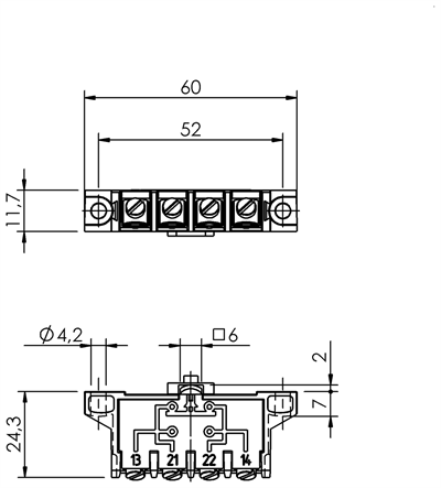 Balluff BSE0008-BSE 44.0-RK Mekanik tek konumlu Limit Switch