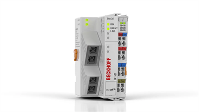 Beckhoff EK1501 | Kimlik Anahtarlı EtherCAT Kuplörü, Çok Modlu Fiber Optik