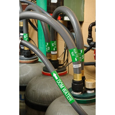 Brady M4C-750-595-GN-WT Vinil Etiket 19.05 mm x 7.62 m | Yeşil Beyaz B-595 Endüstriyel Etiket