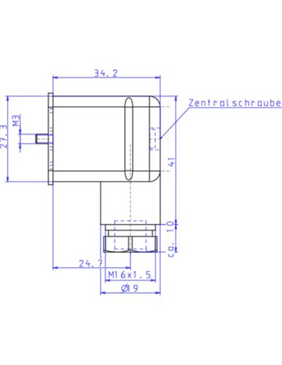 Bürkert 314802 Tip 2518 Form A DIN EN 175301-803 Kablo Soketi