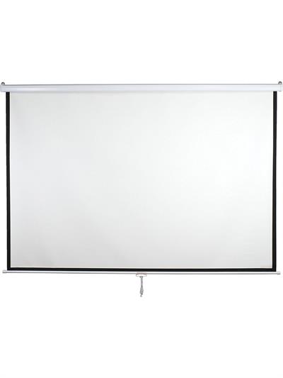 CODEGEN AX-18-180x180 cm Storlu Manuel Projeksiyon Perdesi (Arkası Siyah Fonlu)
