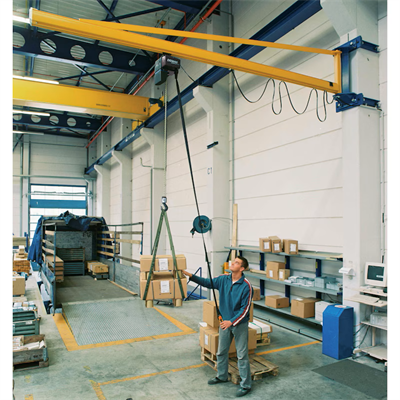 DEMAG 77110217 Duvar Tipi Sütunlu vinç 125 kg x 3 m JC-W-270-KBK-BR-M-125-3000, DC-Com 1-125 1/1