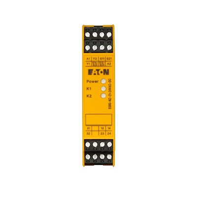Eaton ESR5-NZ-21-24VAC-DC 24 V AC/DC Çift El Kontrol Emniyet Rölesi 2 Kanal