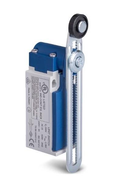 Emas L5K13MEP123 Nihayet Şalteri Ayarlanabilir Kollu 1NO+1NC