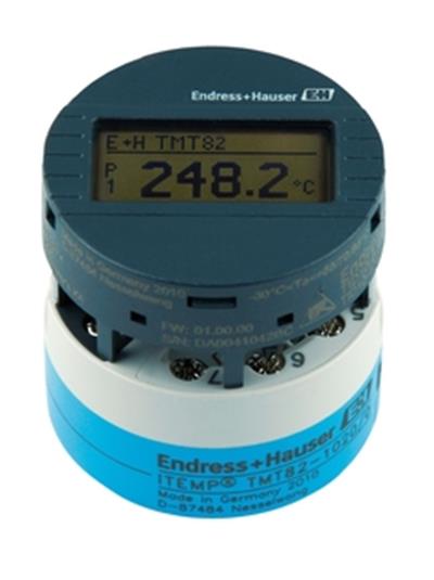 Endress+Hauser iTEMP TMT82 HART® Sıcaklık Transmitteri | Çift Girişli, SIL2 Sertifikalı